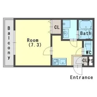 ジーメゾン八千代【2階】の間取り