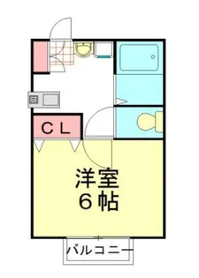 CASA Yotuba【2階】の間取り