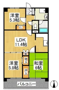 MaCハイムアネックス【3階】の間取り