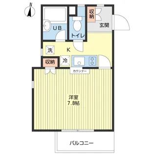 ハーモニー湘南【2階】の間取り