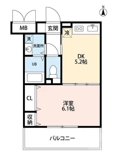 サンステージN【2階】の間取り