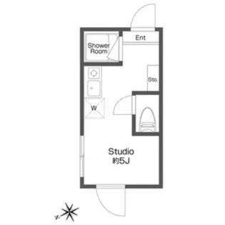 アーバンプレイス高円寺North【1階】の間取り