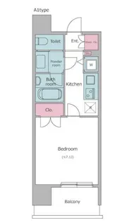 レジディア文京本郷【3階】の間取り