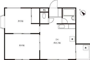 DRホームズ深沢【2階】の間取り
