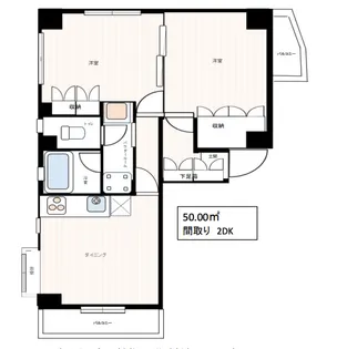 カーサ協和【2階】の間取り