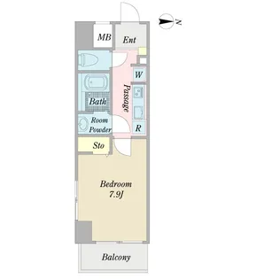 サクヤコノハナ【8階】の間取り