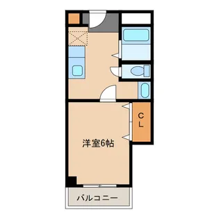 メゾンミハラ【1階】の間取り
