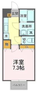 HYリバティー【2階】の間取り