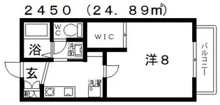 シャルムコート【1階】の間取り
