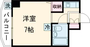 メゾン・ド・アヴァル【5階】の間取り