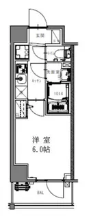 S-RESIDENCE本中山aloria【2階】の間取り
