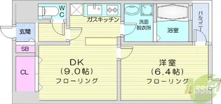 シティ連坊2【2階】の間取り