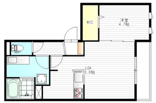 アシアリー【2階】の間取り