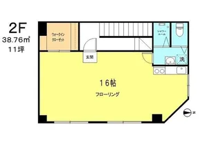サンライズ高円寺【2階】の間取り