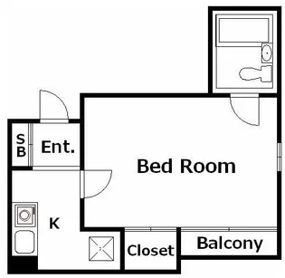 宮田ハイツ【3階】の間取り