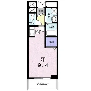 マンション・マーレ【1階】の間取り