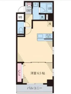 メゾン ウェル【4階】の間取り