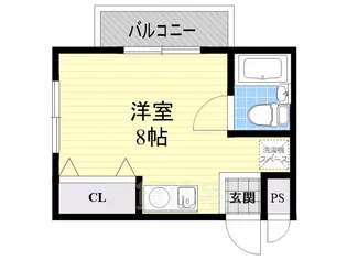 津島ハイツ2【2階】の間取り