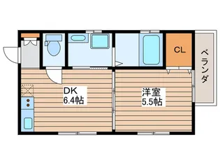 ゾンネハイム【2階】の間取り
