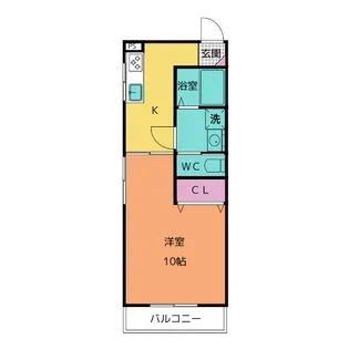 サンヴェール金山【4階】の間取り