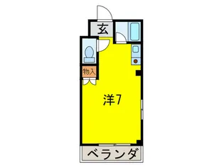 ソニア旭【4階】の間取り