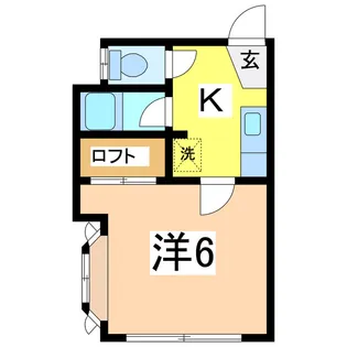サンハイム【2階】の間取り