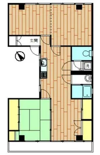 横小ビル【2階】の間取り