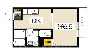 プレジオ中央【1階】の間取り