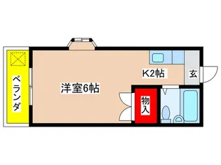 ガ-デンヒルズII【2階】の間取り