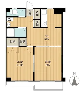 メゾン千歳【3階】の間取り