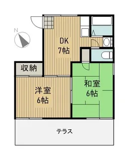 コーポ和【2階】の間取り