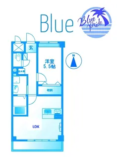 イーストピア【2階】の間取り