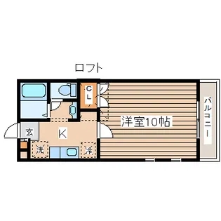 シーエスレジデンス【1階】の間取り