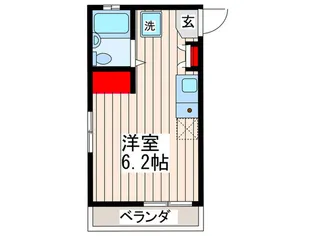 サンセレン練馬【1階】の間取り