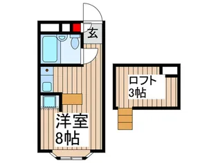 ベルピア北小金第5-1【1階】の間取り