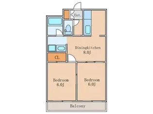 アストレア【3階】の間取り