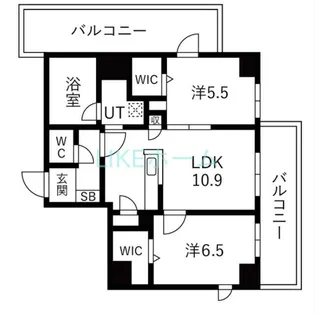 SHOTO参番館【5階】の間取り