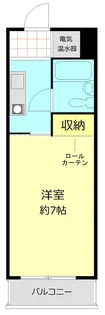 マンション五反田【7階】の間取り