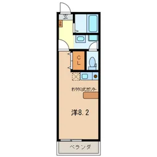 S Clail【2階】の間取り