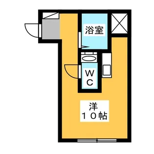 ジュネスヤイヅ【1階】の間取り