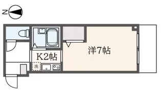 グリーンゲーブルス【3階】の間取り