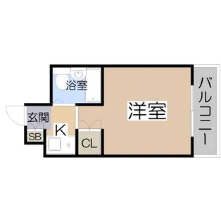 ネオコート天王寺【4階】の間取り