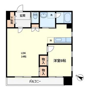 ヴィスタアリーナ【5階】の間取り