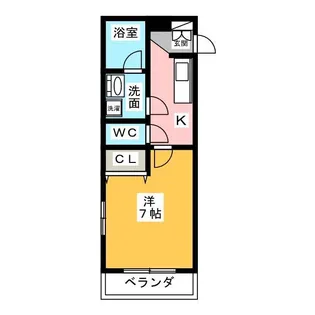 OWLS香呑【1階】の間取り