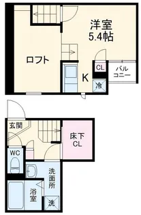 CB北本グランツ【2階】の間取り