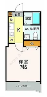 ピアンタ鬼越【2階】の間取り