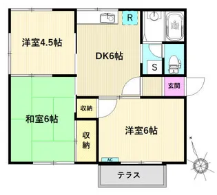 アネックス宮田【1階】の間取り