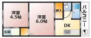 ジェニーハイツ【2階】の間取り