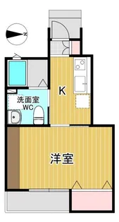 レセナ緑町A【1階】の間取り