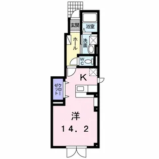ベリエ【1階】の間取り